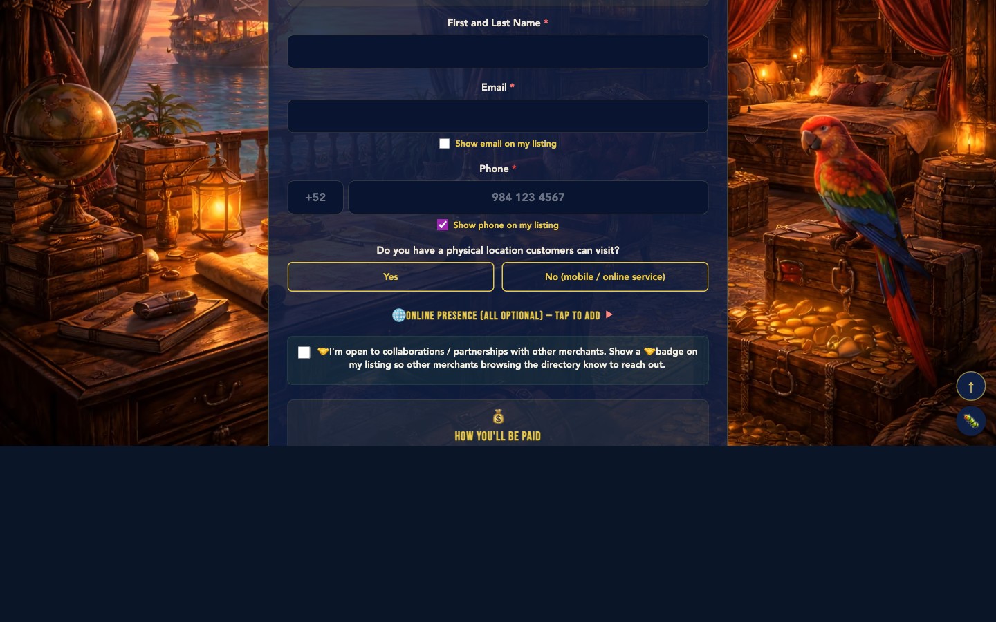 More of the application