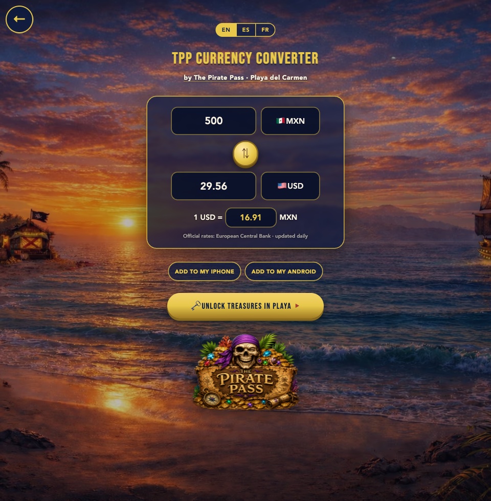 The currency converter tool